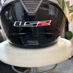 【ガレージセール】バイク用　ヘルメット ジェッヘル LS2 TECH DESIGNの画像