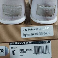 UGG（アグ）ニットブーツ箱つきの画像