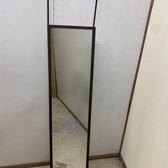 早い者勝ち【全身鏡・姿見】ドアにぶら下げて使用できます