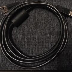 ☆未使用　USBケーブル　(USB-A to USB-B )　プ...