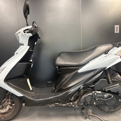 【厳選中古車•ローンOK】スズキ アドレスV125S パールホワイト【ご成約でヘルメットプレゼント🎁】の画像