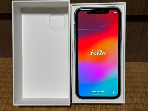 iPhone11 64GB 美品　simロック解除済　 初期化済
