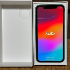 iPhone11 64GB 美品　simロック解除済　 初期化済