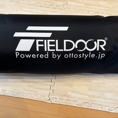 FIELDOOR 車中泊マット 10cm厚 【Lサイズ/オレンジ】 