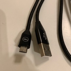 Micro  USBケーブル2.0メートル 黒の画像