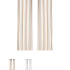 新品　IKEA カーテン