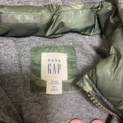 GAP クマ耳ダウンジャケットの画像