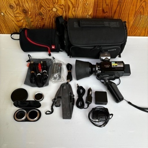 s0923609 通電未確認 動作未確認 まとめ SONY ソニーExmor HANDYCAM ハンディカム HVL-HFL1 フラッシュ カメラ 撮影 中古品 現状品