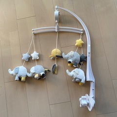 SAUTHON メリー　ベッドメリー　ゾウ　オルゴール　ベビー　...