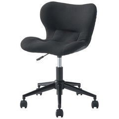 【新品未使用】定価9,980円　スリムフィットチェア　ブラック