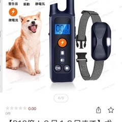 値下げ、無駄吠え防止器具ですの画像