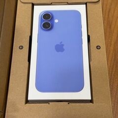 貴重★新品未開封★Apple iPhone16 256GB ウルトラマリン SIMフリーの画像