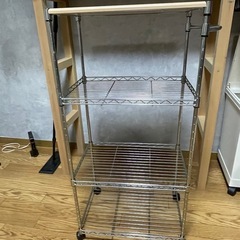【きまりました】キャスター付きラック