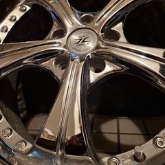 １８インチ　メッキタイヤホイールセット！の画像