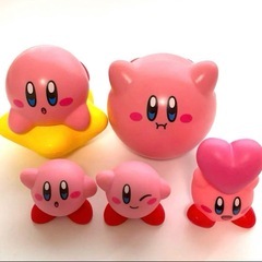星のカービィ　ゆらゆらマスコット　フィギュア　5点　セット