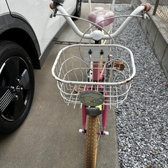 自転車　子供用　16インチ　マイメロ　の画像