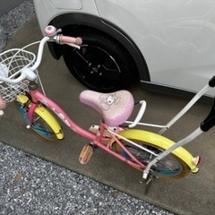 自転車　子供用　16インチ　マイメロ　の画像