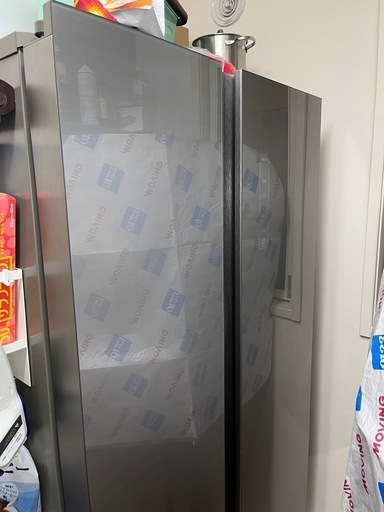 【要マッチョorプロ2名以上】AQUA AQR-SBS45J-S 2ドア冷蔵庫 449L