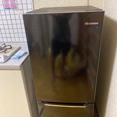 ハイセンス　冷蔵庫　150リットル　2020年製の画像