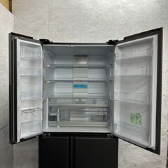【AQUA】 アクア ノンフロン冷凍冷蔵庫 AQR-TZA51K（DS) 512L 2021年製 動作品 美品 Y0301の画像