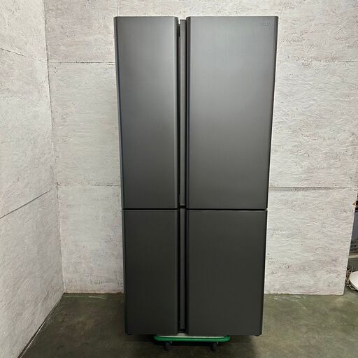 【AQUA】 アクア ノンフロン冷凍冷蔵庫 AQR-TZA51K（DS) 512L 2021年製 動作品 美品 Y0301