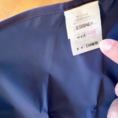 ミッキーマウス レインポンチョ110サイズ 差し上げますの画像