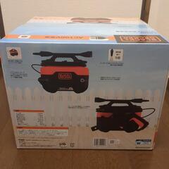 【最終価格！未使用】コンパクト高圧洗浄機 ブラック+デッカー BEPW1600Hの画像
