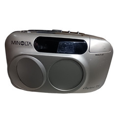 (中古)MINOLTA コンパクトフィルムカメラ ケース付き