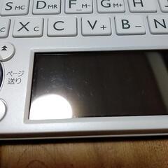 電子辞書　CASIO　EX-word　の画像