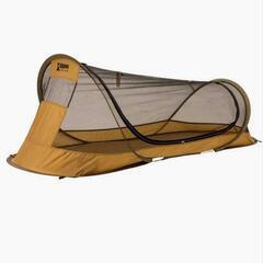 Alpine DESIGN(アルパインデザイン) ポップアップメッシュシェルター コヨーテブラウン

の画像