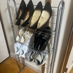 シューズラック3段の画像