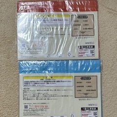 呪術廻戦 虎杖悠仁 五条悟 一番文具C賞 フラットポーチセットの画像