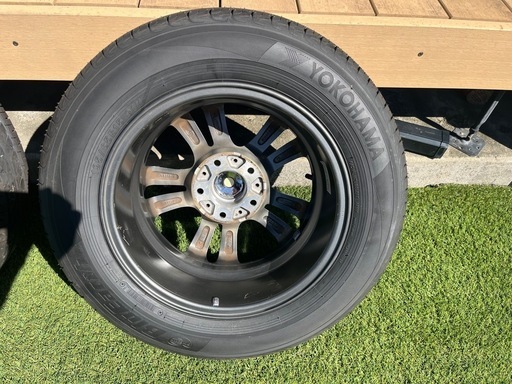 【20年製】ヨコハマブルーアース195/65R15ホイール付4本セット