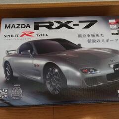 ラジコン　マツダ RX-7 スピリットR タイプA(ホワイト) 40MHz仕様 [HHR-0010]

の画像