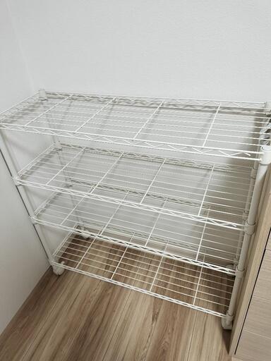 ニトリ　スチールラック