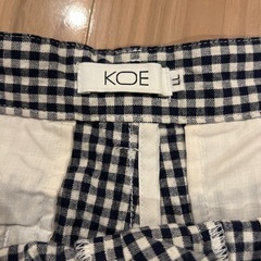 KOE 　メンズ　ギンガムチェックLL　の画像