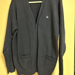 値下げ！中古　大分国際情報高校カーディガンＬサイズ