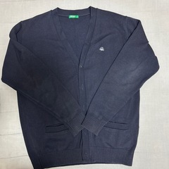 値下げ！中古　大分国際情報高校カーディガンＬサイズの画像