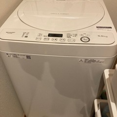 2020年式シャープ洗濯機5.5キロの画像