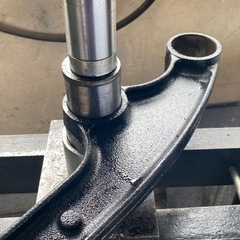 埼玉から　油圧プレス　時間レンタルします。DIY 修理　ベ…