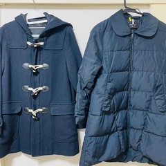コムサイムス　　ダッフルコート　ダウンコート　2着
