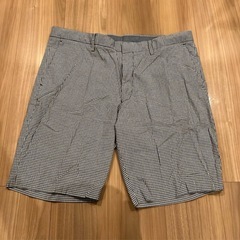 UNIQLO チェック柄 ショートパンツXL