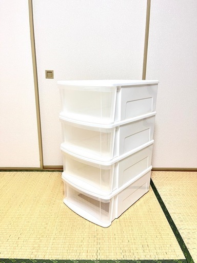 【決まりました】アイリスオーヤマ衣装ケース4個