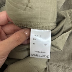 EMMACLOTHES ミニタリーカーゴパンツ　Sサイズの画像