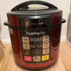 電気圧力鍋クッキングプロ　レシピ本付き