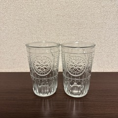 Bormioli Rocco ガラスコップ 2個セット イタリア製