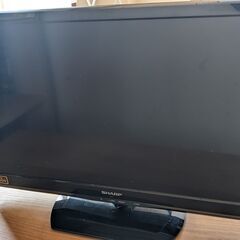（画面にひび割れ）シャープSHARP  AQUOSテレビ　