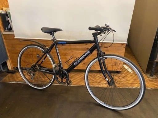 26インチ　クロスバイク　ブラック