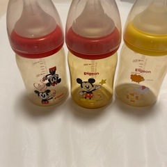 Pigeon ピジョン　哺乳瓶　プラスチック　160ml 6本セットの画像