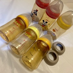 Pigeon ピジョン　哺乳瓶　プラスチック　160ml 6本セット